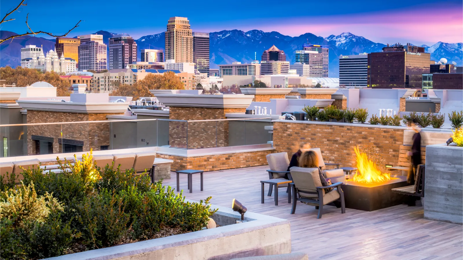 4th West sky lounge where architecture and rooftop landscape meet