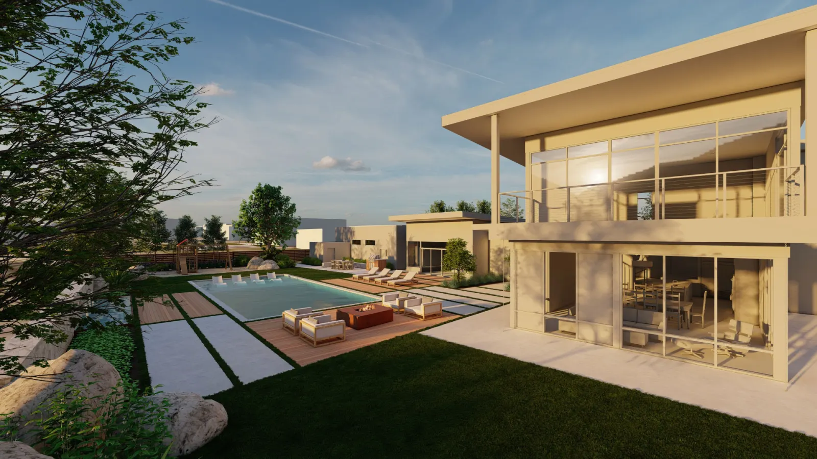Highland Oaks residential landscape design study
