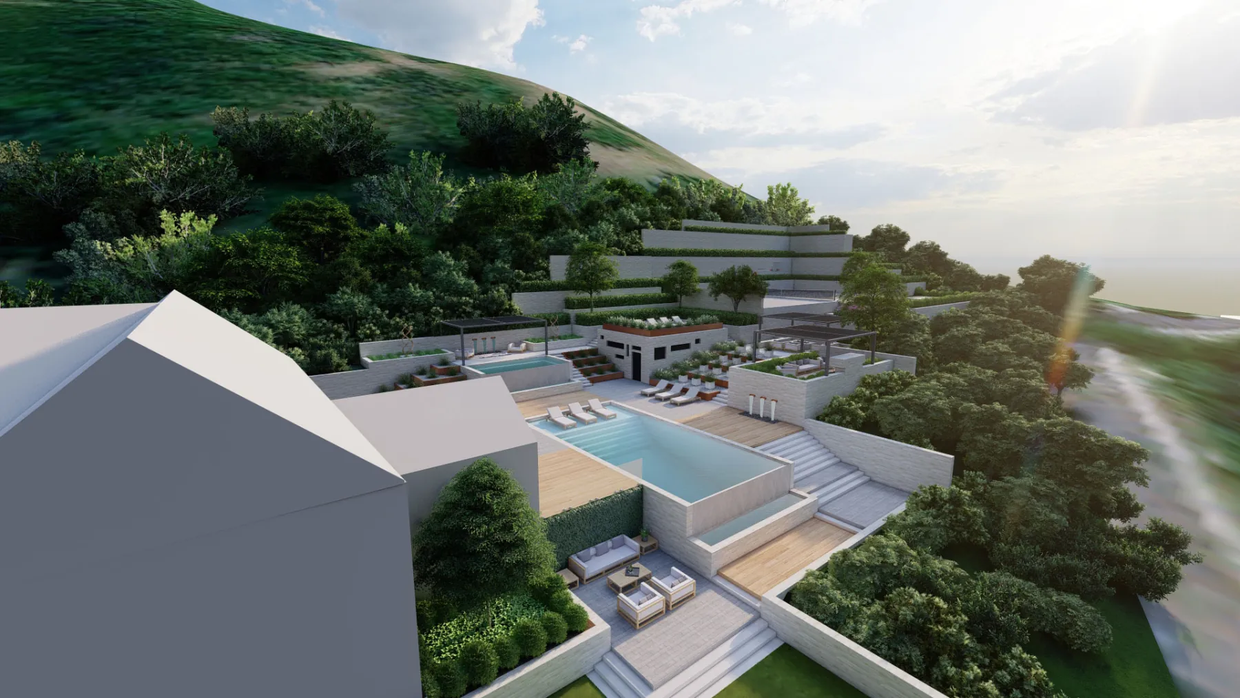 Highland Oaks, concept rendering