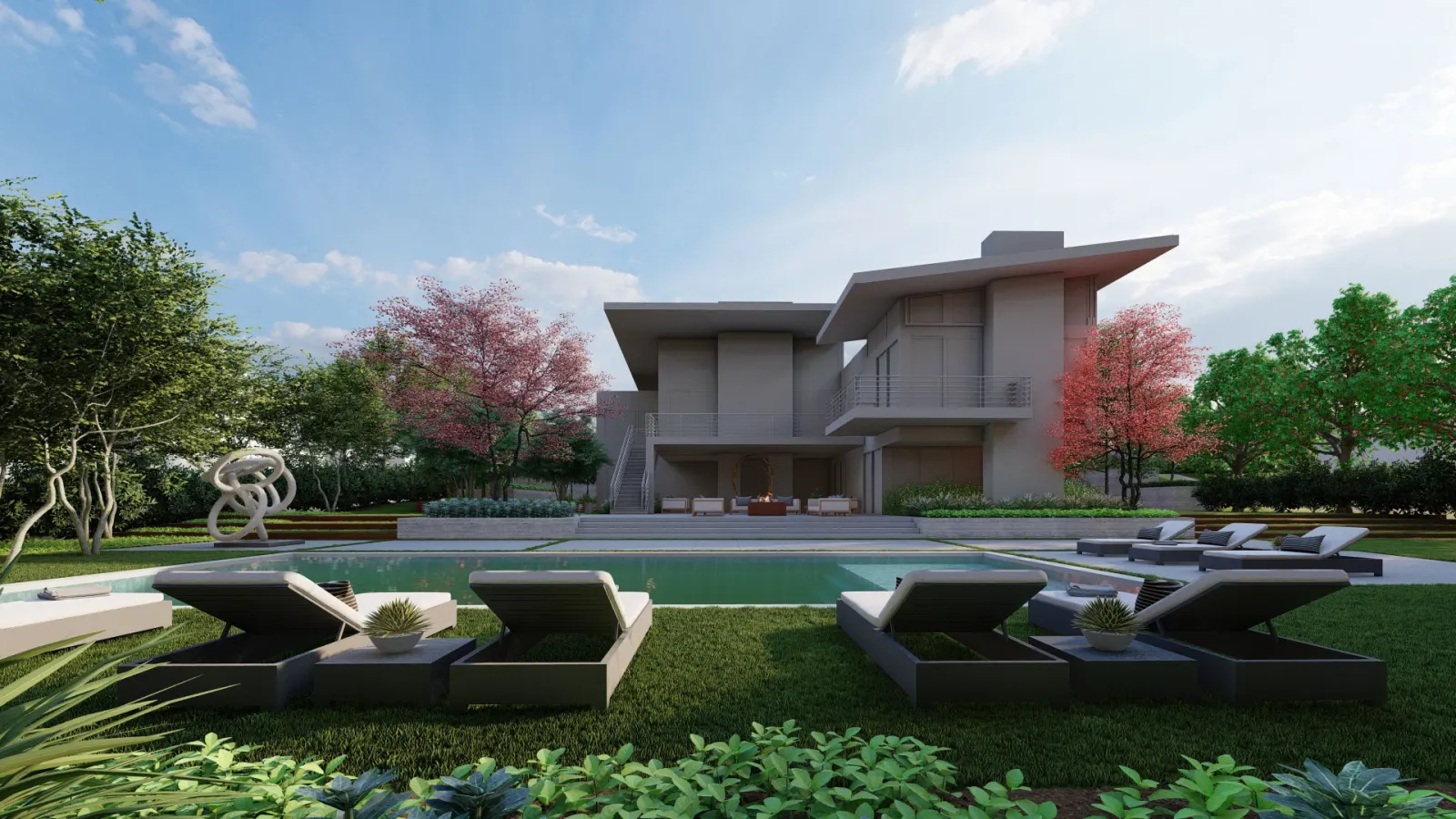 Pine Creek residential landscape design study