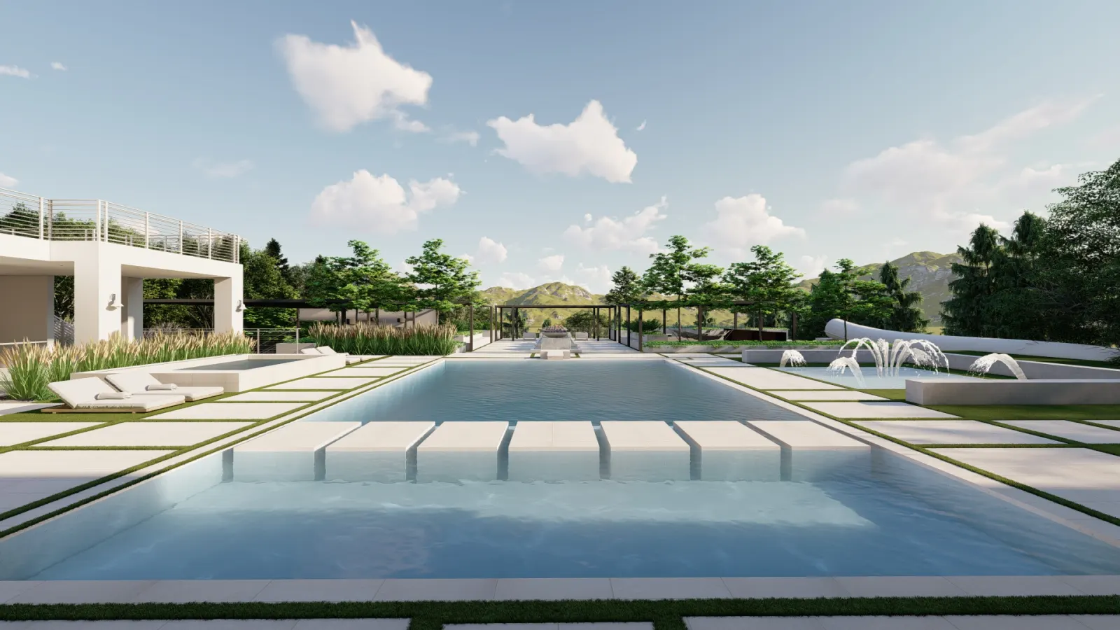 Quail Hollow outdoor living design study