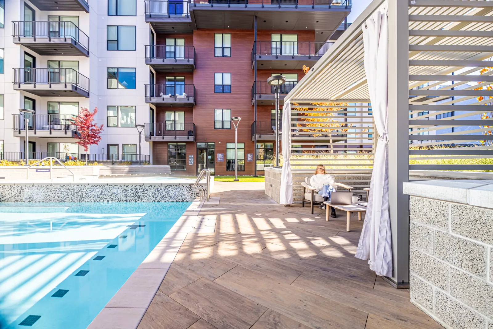 The pool terrace, every angle, photo 3 of 6