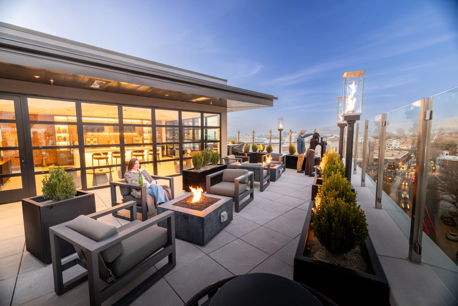 The pool deck + rooftop, every angle, photo 4 of 6